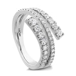 Grace Wrap Ring From Hearts On Fire available at LeGassick Diamonds and Jewellery Gold Coast, Australia.