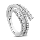 Grace Wrap Ring From Hearts On Fire available at LeGassick Diamonds and Jewellery Gold Coast, Australia.