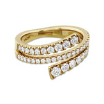 Grace Wrap Ring From Hearts On Fire available at LeGassick Diamonds and Jewellery Gold Coast, Australia.