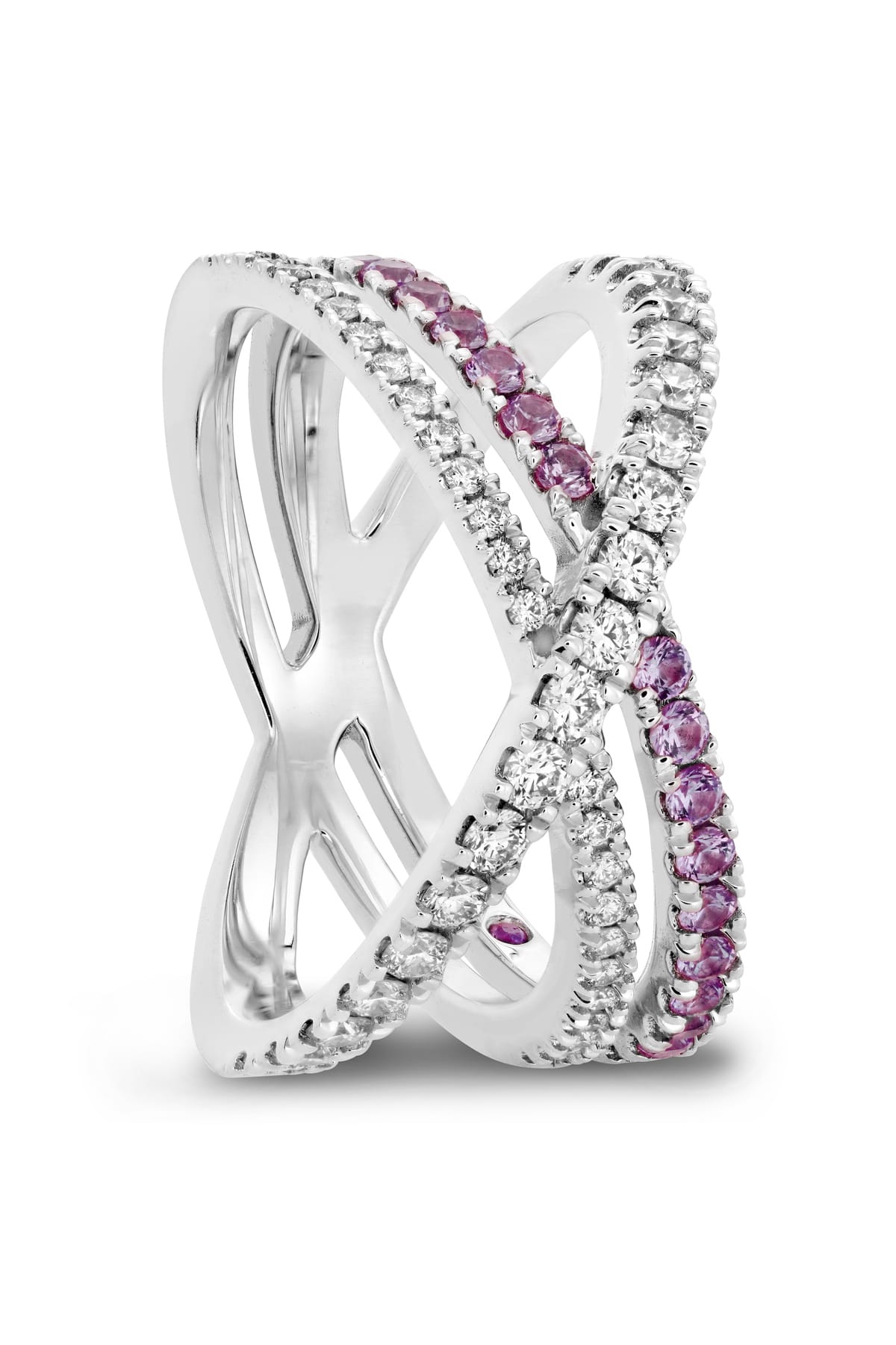 Harley Wrap Power Band With Sapphires From Hearts On Fire available at LeGassick Diamonds and Jewellery Gold Coast, Australia.