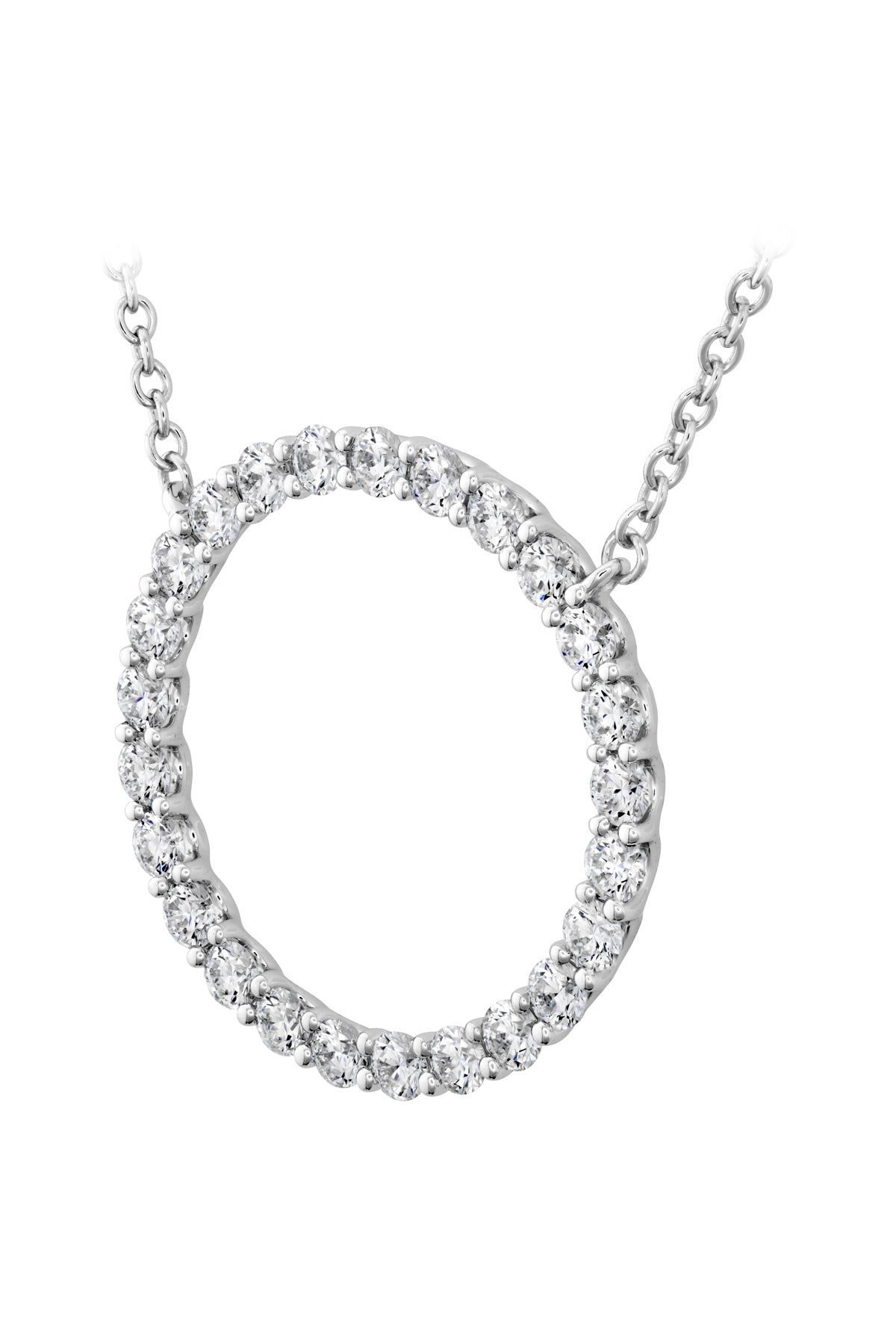 Large Signature Circle Pendant From Hearts On Fire available at LeGassick Diamonds and Jewellery Gold Coast, Australia.