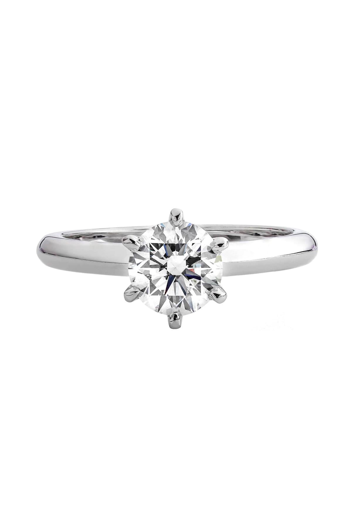 LeGassick 1.20 carat Diamond Solitaire Engagement Ring in solid 18 carat white gold