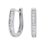 Stunning Diamond Huggie Earrings from LeGassick Diamonds and Jewellery Gold Coast, Australia