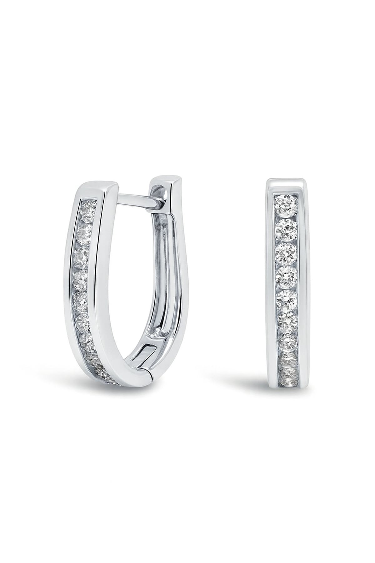 Stunning Diamond Huggie Earrings from LeGassick Diamonds and Jewellery Gold Coast, Australia