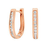 Stunning Diamond Huggie Earrings from LeGassick Diamonds and Jewellery Gold Coast, Australia
