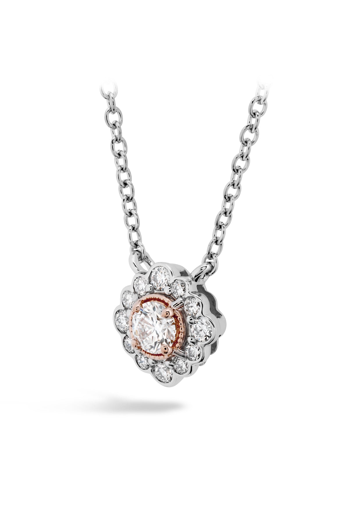 Liliana Flower Pendant From Hearts On Fire available at LeGassick Diamonds and Jewellery Gold Coast, Australia.