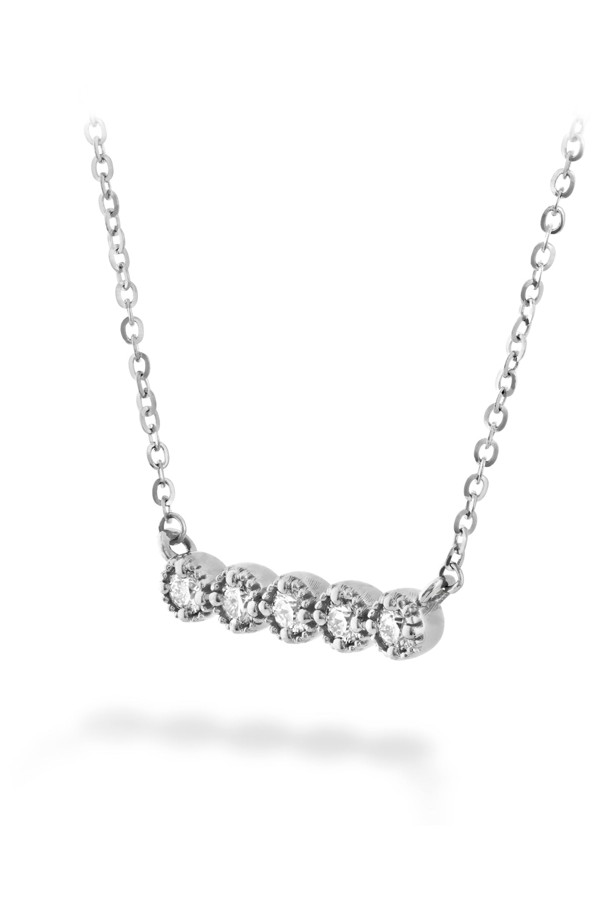 Liliana Milgrain Diamond Bar Necklace From Hearts On Fire available at LeGassick Diamonds and Jewellery Gold Coast, Australia.