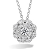 Lorelei Double Halo Diamond Pendant From Hearts On Fire available at LeGassick Diamonds and Jewellery Gold Coast, Australia.