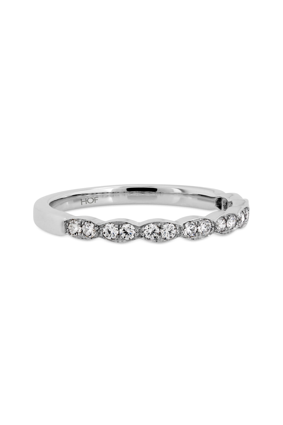 Lorelei Floral Diamond Band From Hearts On Fire available at LeGassick Diamonds and Jewellery Gold Coast, Australia.