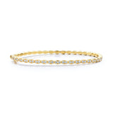 Lorelei Floral Diamond Bangle From Hearts On Fire available at LeGassick Diamonds and Jewellery Gold Coast, Australia.
