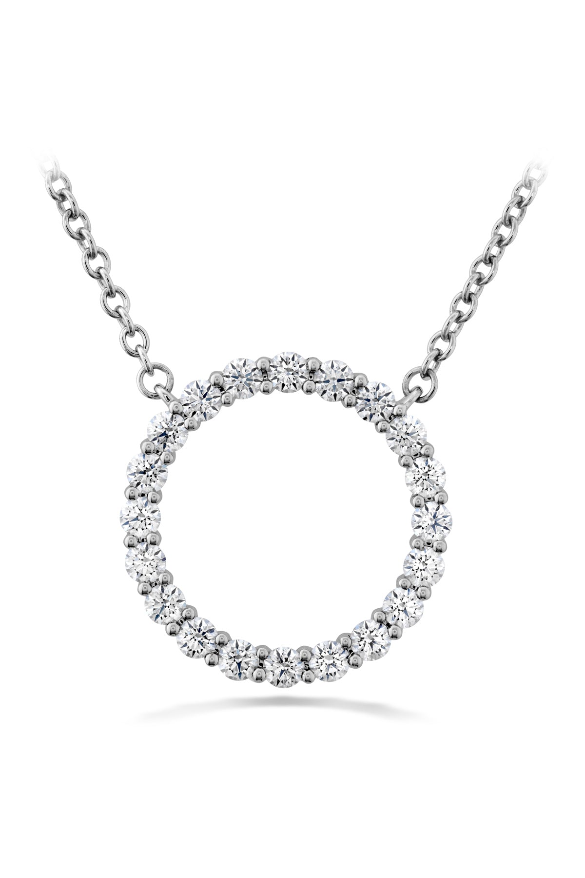 Medium Signature Circle Pendant From Hearts On FireFrom Hearts On Fire available at LeGassick Diamonds and Jewellery Gold Coast, Australia.