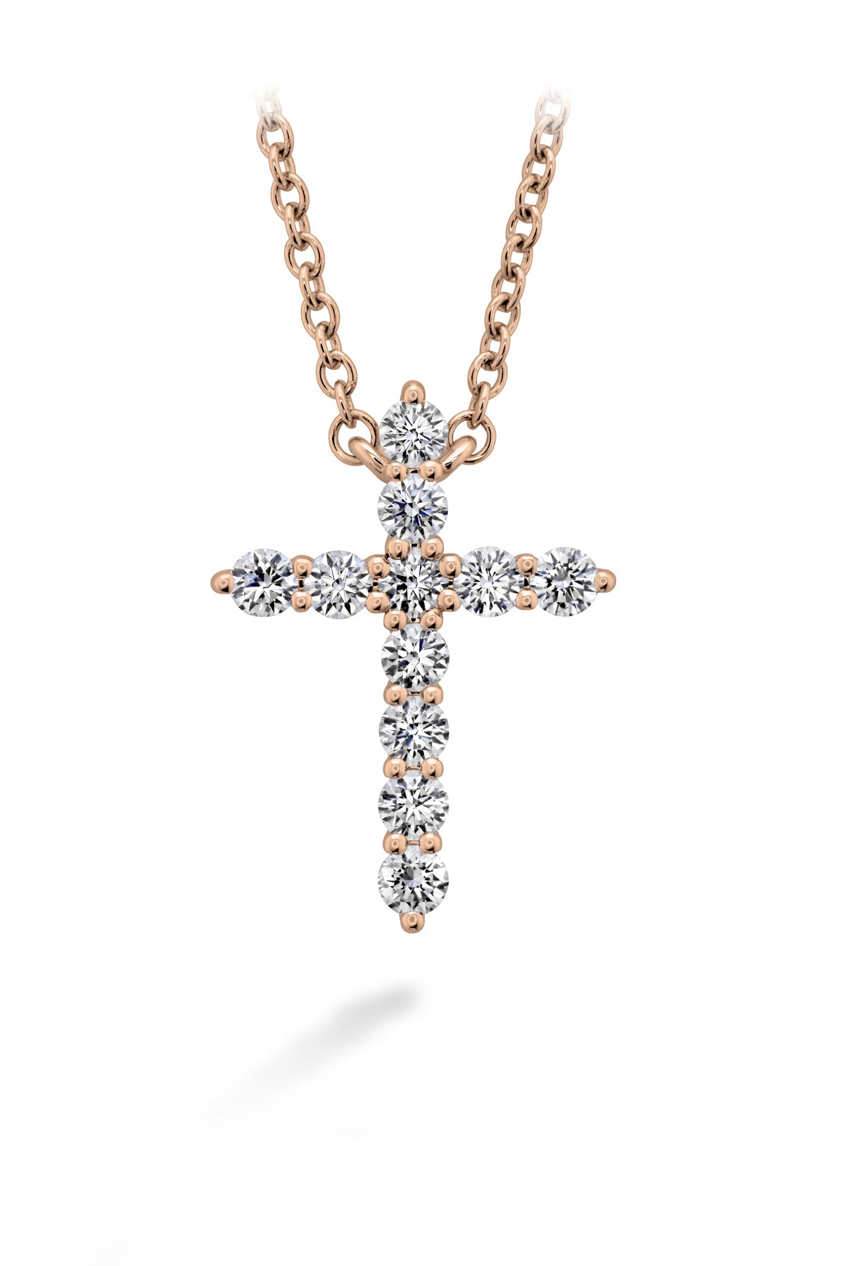 Medium Signature Cross Pendant From Hearts On Fire available at LeGassick Diamonds and Jewellery Gold Coast, Australia.