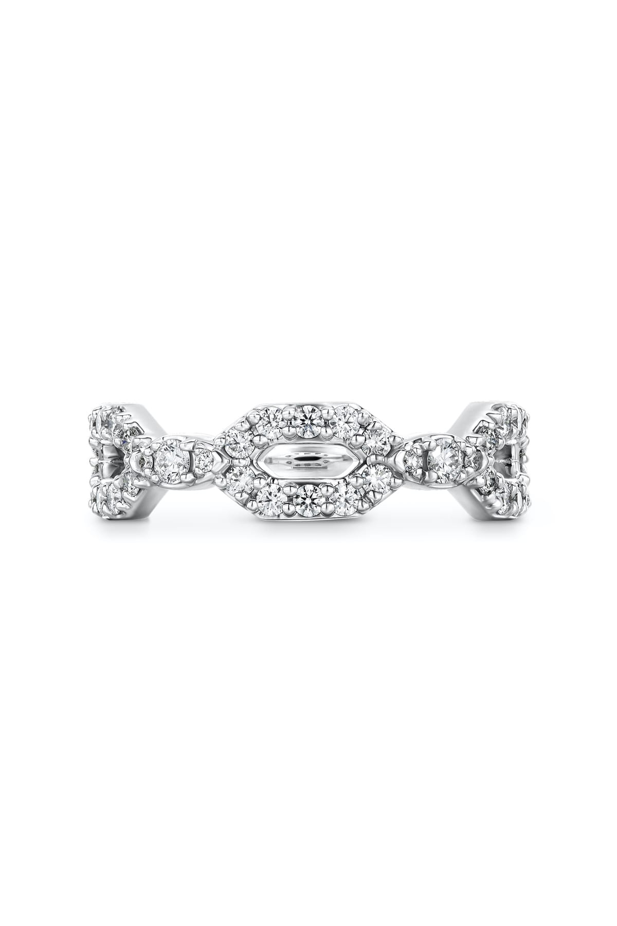 Open Regal Diamond Band From Hearts On Fire available at LeGassick Diamonds and Jewellery Gold Coast, Australia.
