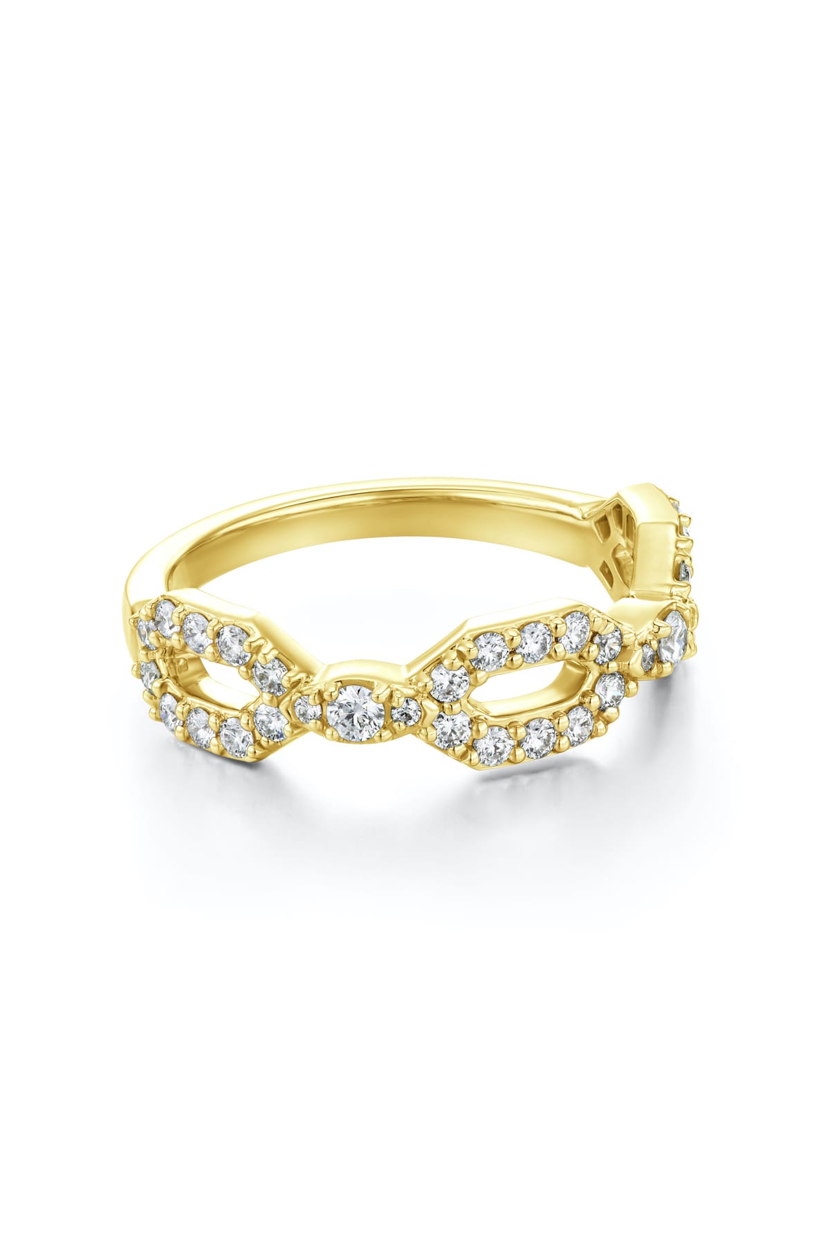 Open Regal Diamond Band From Hearts On Fire available at LeGassick Diamonds and Jewellery Gold Coast, Australia.