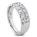 Signature Double Row Ring From Hearts On Fire available at LeGassick Diamonds and Jewellery Gold Coast, Australia.
