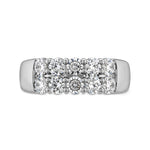 Signature Double Row Ring From Hearts On Fire available at LeGassick Diamonds and Jewellery Gold Coast, Australia.