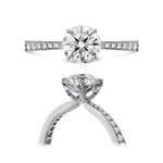 Signature Engagement Ring From Hearts On Fire available at LeGassick Diamonds and Jewellery Gold Coast, Australia.