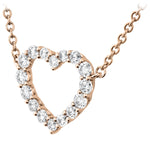 Signature Heart Pendant - Medium From Hearts On Fire available at LeGassick Diamonds and Jewellery Gold Coast, Australia.