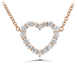 Signature Heart Pendant - Medium From Hearts On Fire available at LeGassick Diamonds and Jewellery Gold Coast, Australia.