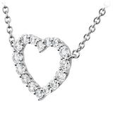 Signature Heart Pendant - Medium From Hearts On Fire available at LeGassick Diamonds and Jewellery Gold Coast, Australia.