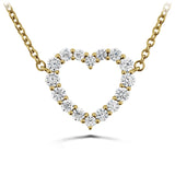 Signature Heart Pendant - Medium From Hearts On Fire available at LeGassick Diamonds and Jewellery Gold Coast, Australia.