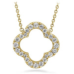 Signature Petal Pendant - Large From Hearts On Fire available at LeGassick Diamonds and Jewellery Gold Coast, Australia.