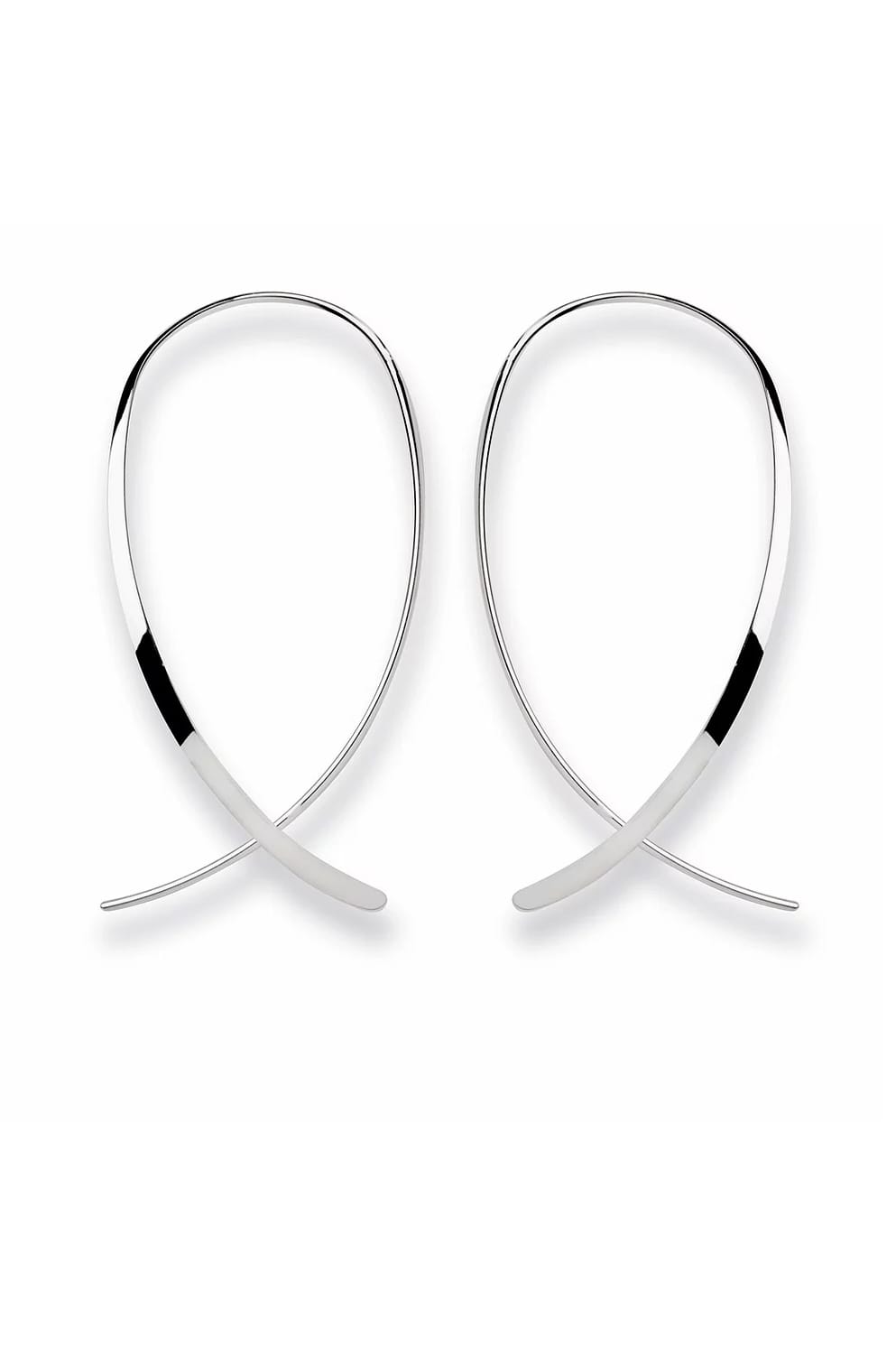 Silver Swirl Earrings available at LeGassick Diamonds and Jewellery Gold Coast, Australia.