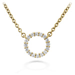 Small Signature Circle Pendant From Hearts On Fire available at LeGassick Diamonds and Jewellery Gold Coast, Australia.