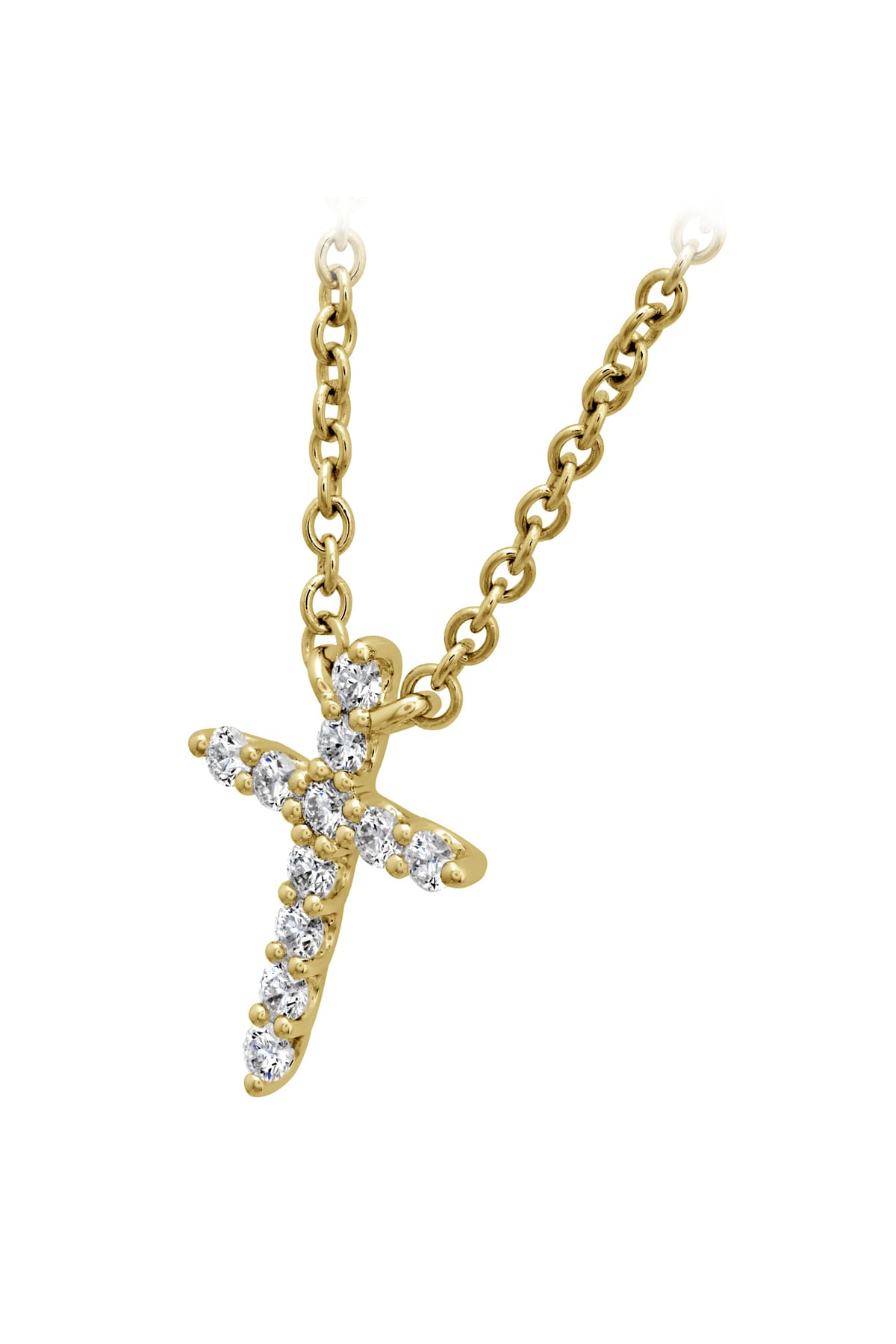 Small Signature Cross Pendant From Hearts On Fire available at LeGassick Diamonds and Jewellery Gold Coast, Australia.
