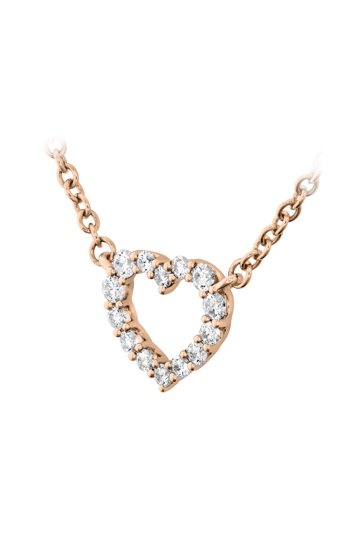 Small Signature Heart Pendant From Hearts On Fire available at LeGassick Diamonds and Jewellery Gold Coast, Australia.