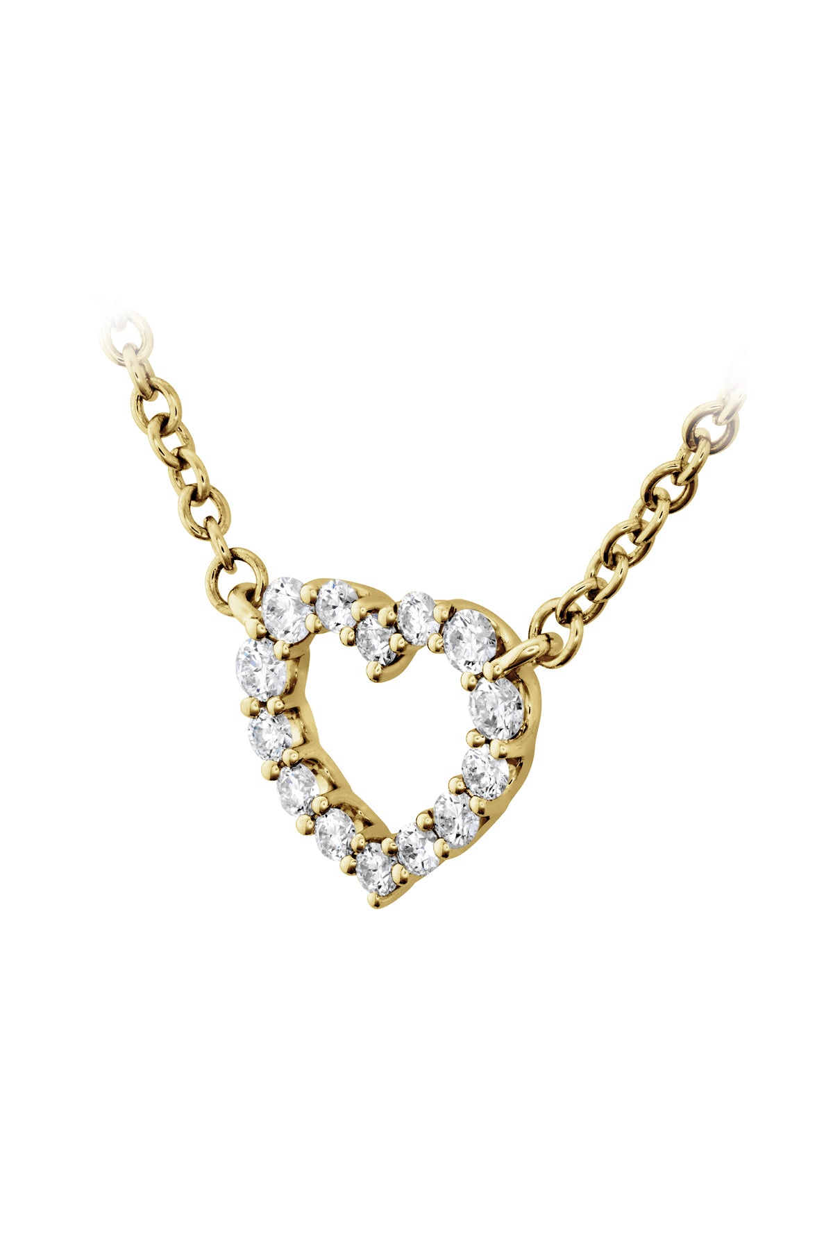Small Signature Heart Pendant From Hearts On Fire available at LeGassick Diamonds and Jewellery Gold Coast, Australia.