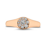 Tessa Circle Signet Ring From Hearts On Fire available at LeGassick Diamonds and Jewellery Gold Coast, Australia.