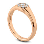Tessa Circle Signet Ring From Hearts On Fire available at LeGassick Diamonds and Jewellery Gold Coast, Australia.