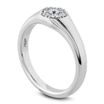 Tessa Circle Signet Ring From Hearts On Fire available at LeGassick Diamonds and Jewellery Gold Coast, Australia.