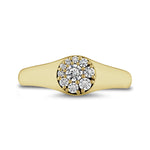 Tessa Circle Signet Ring From Hearts On Fire available at LeGassick Diamonds and Jewellery Gold Coast, Australia.