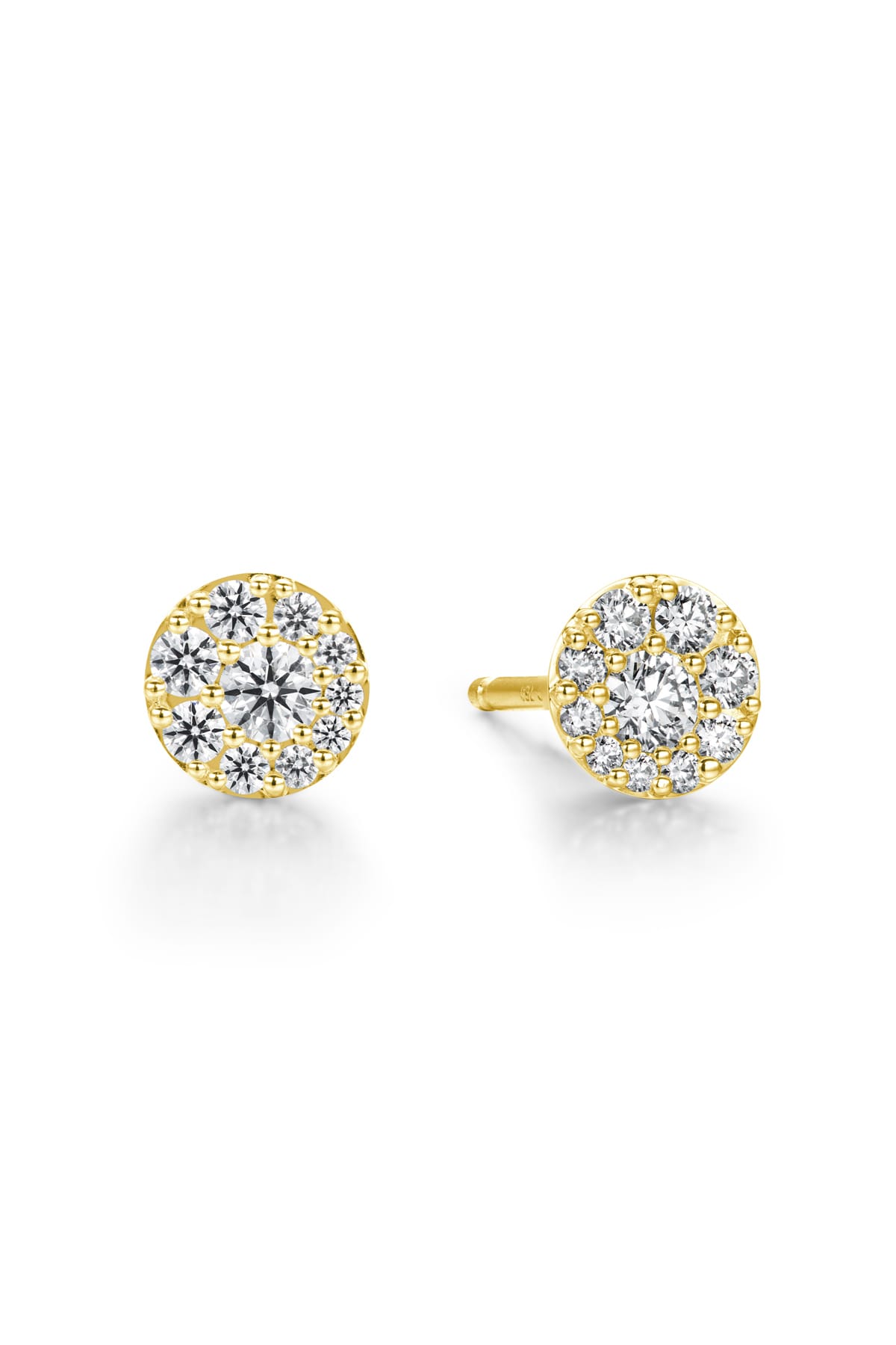 Tessa Diamond Circle Earrings From Hearts On Fire available at LeGassick Diamonds and Jewellery Gold Coast, Australia.