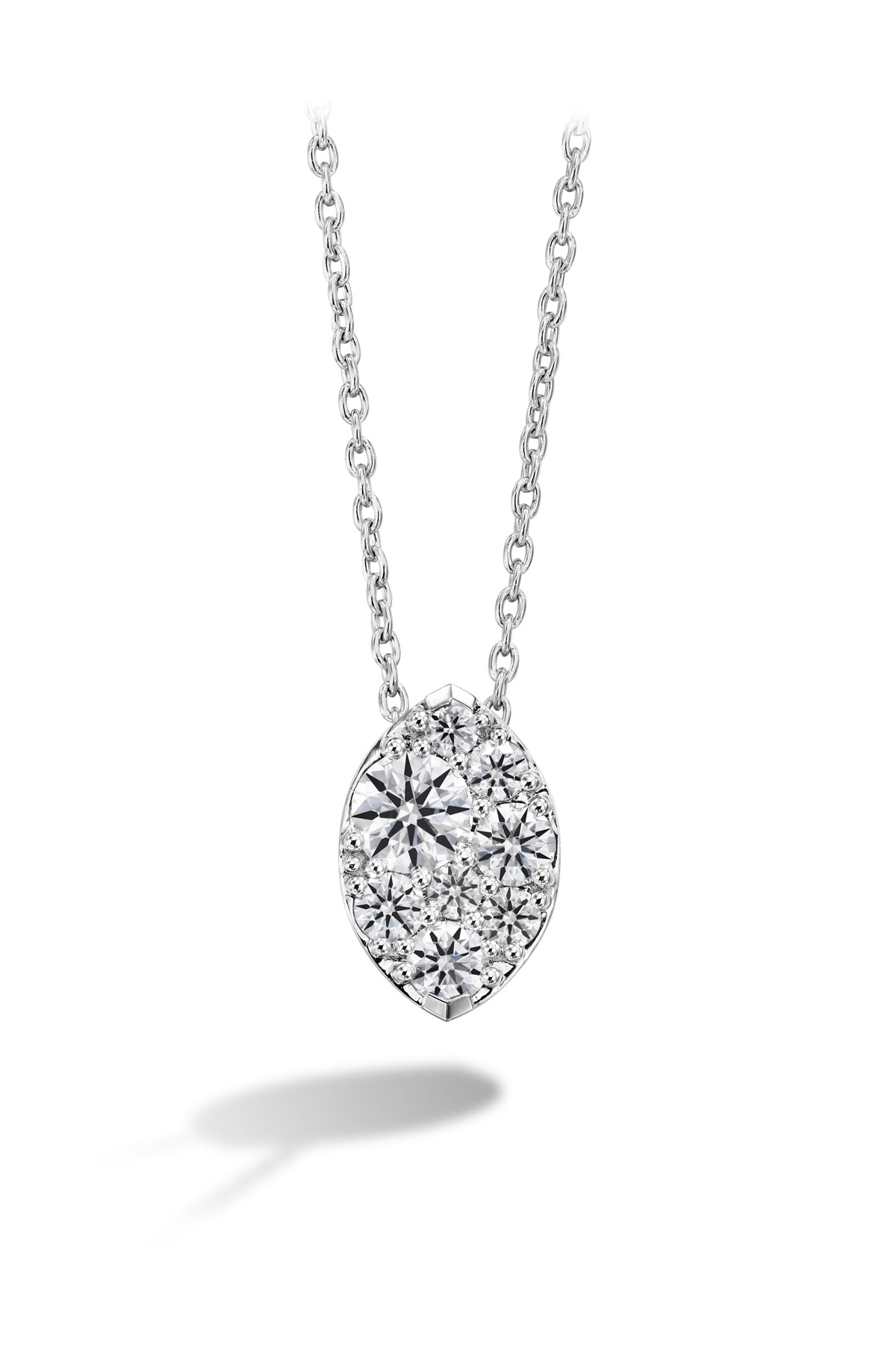 Tessa Diamond Navette Pendant From Hearts On Fire available at LeGassick Diamonds and Jewellery Gold Coast, Australia.