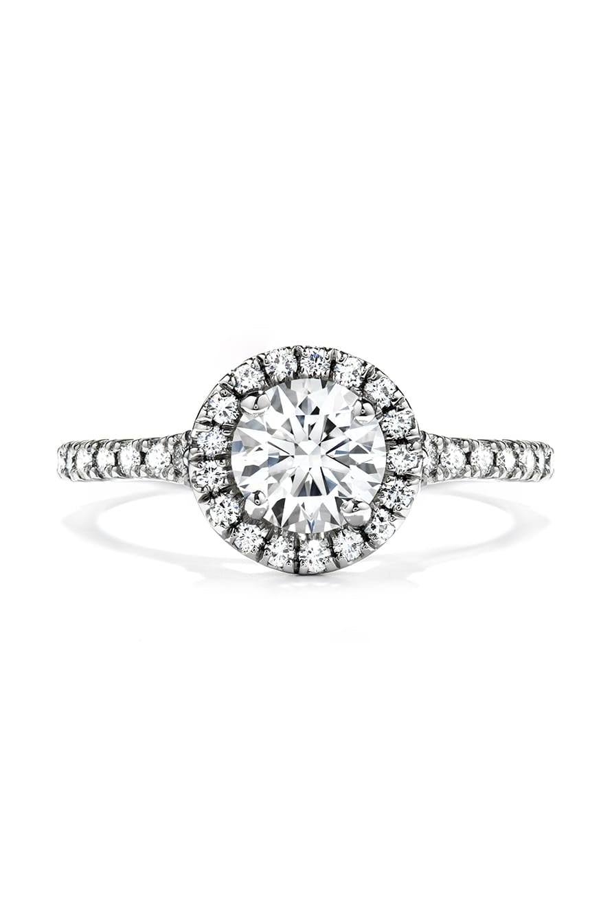 Transcend Engagement Ring From Hearts On Fire available at LeGassick Diamonds and Jewellery Gold Coast, Australia.