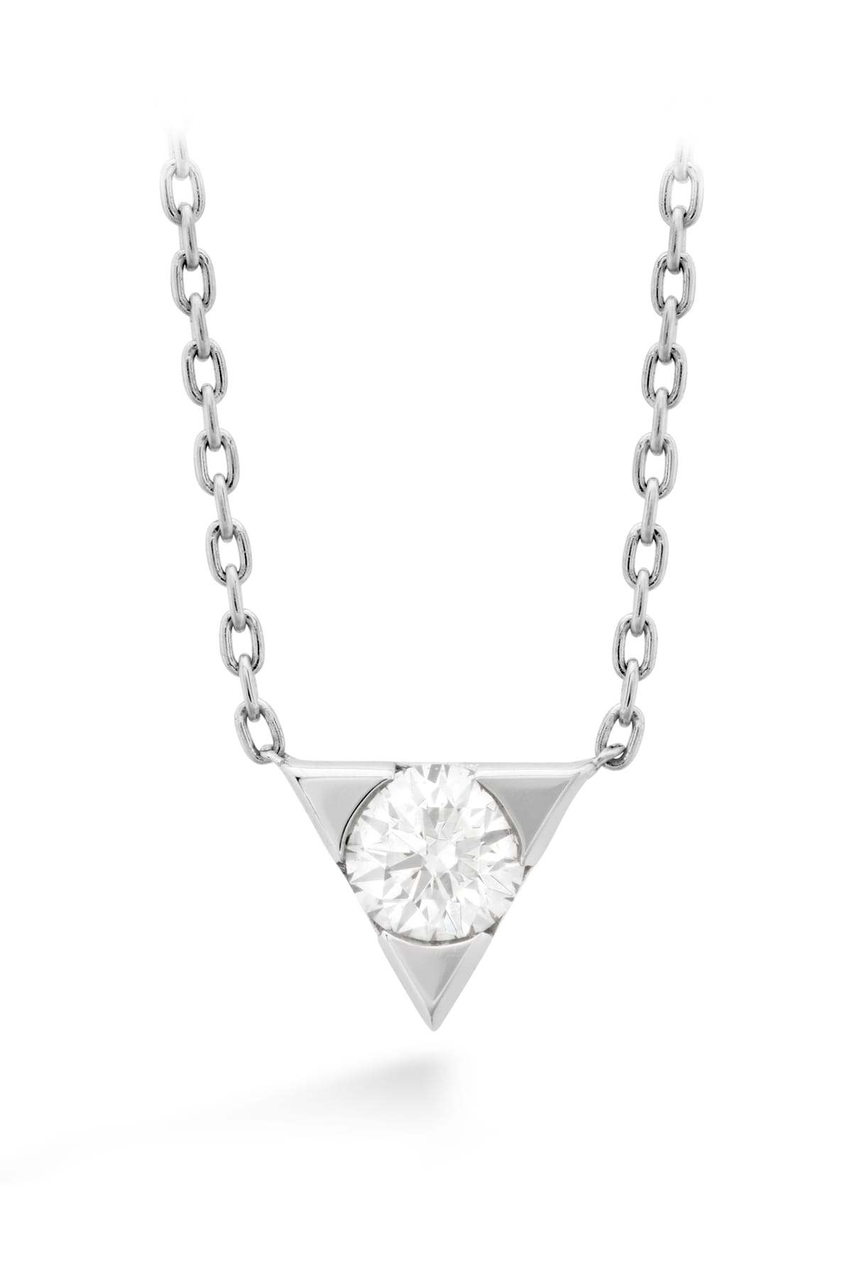 Triplicity Single Diamond Pendant From Hearts On Fire available at LeGassick Diamonds and Jewellery Gold Coast, Australia.