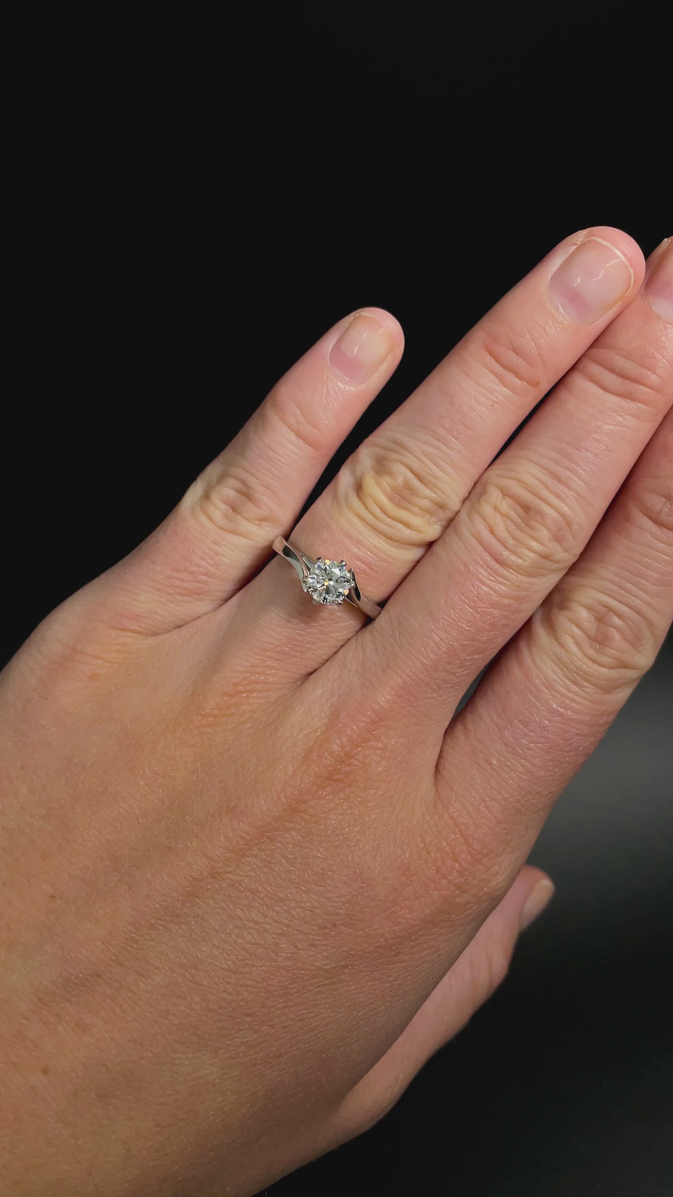 1.01 Carat Solitaire Diamond Engagement Ring available at LeGassick Diamonds and Jewellery Gold Coast, Australia.